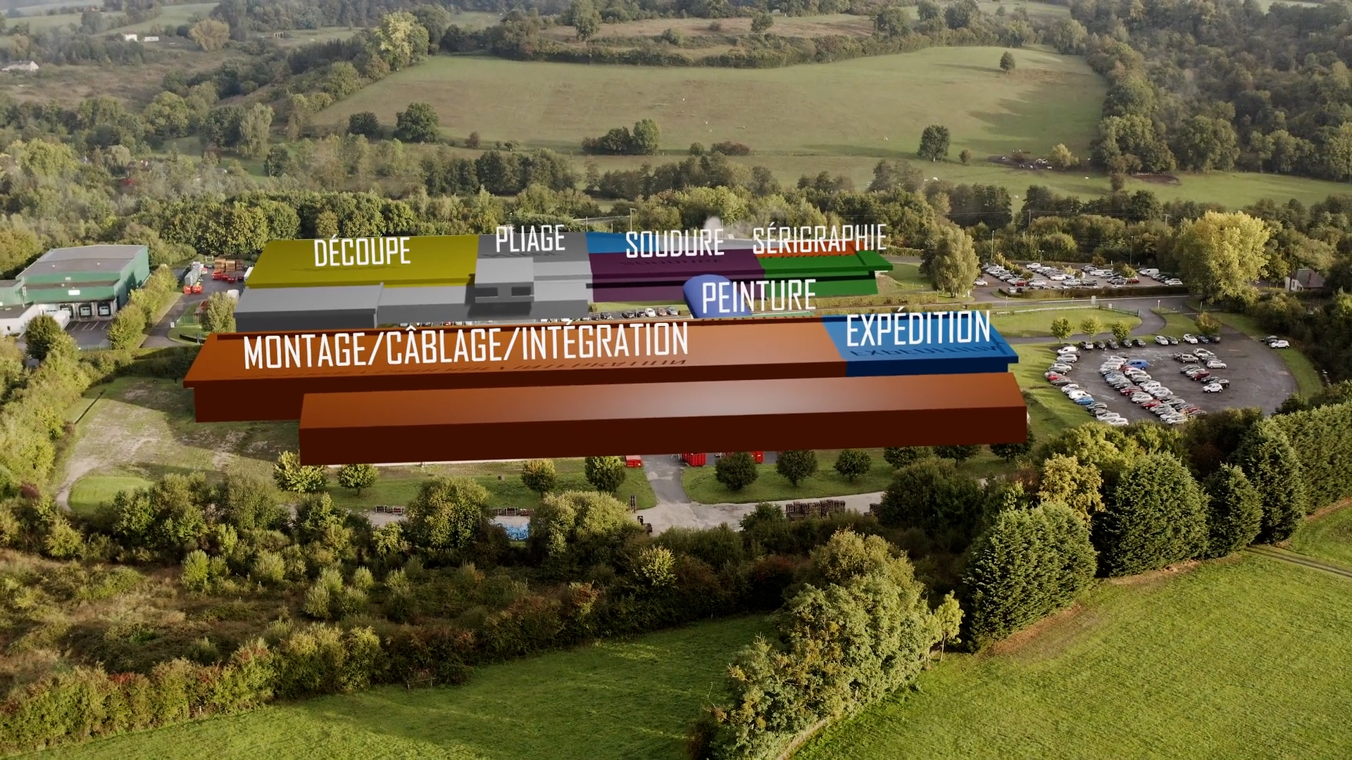 Plan Drone Atos Racks